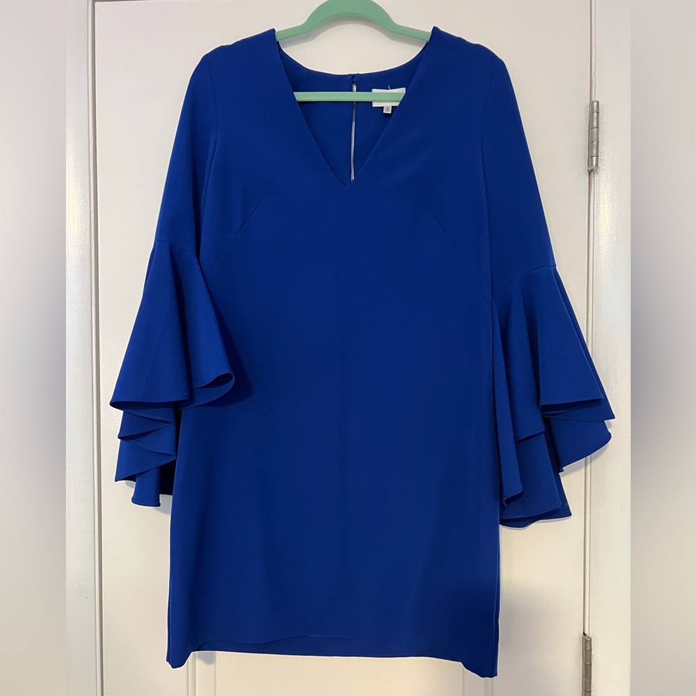 Milly Flutter Sleeve Dress